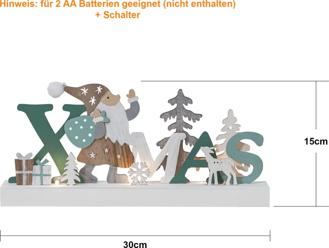 Star Trading Reinbek LED Kerstverlichting Kabouter - afbeelding 2 van 6