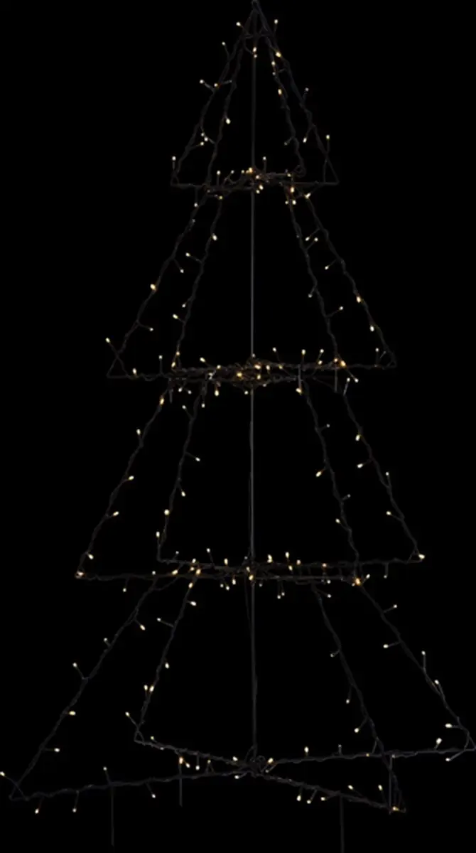 Star Trading Foldy LED Kerstboom - 200 Lichtpunten - afbeelding 2 van 6