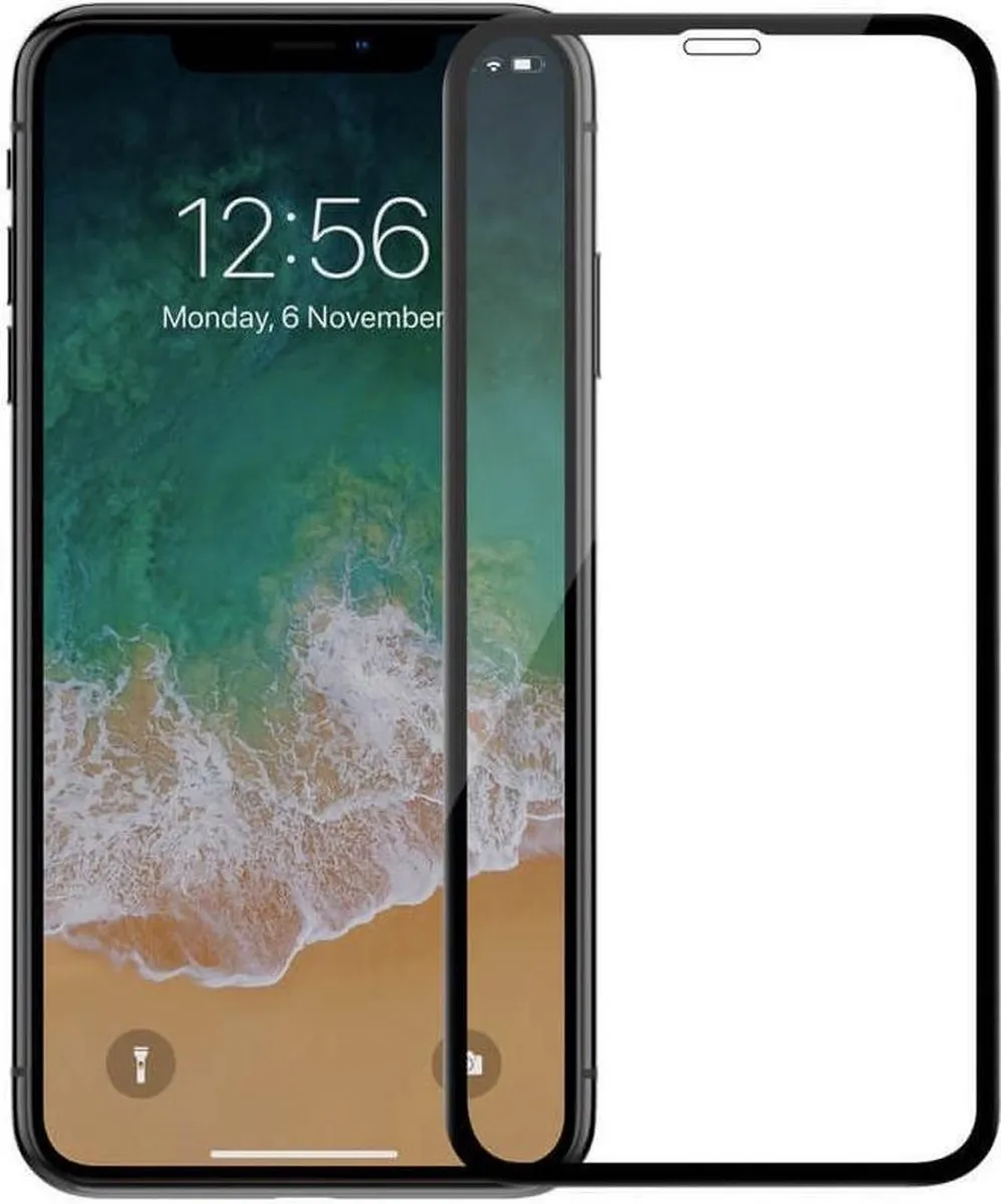 Nillkin Amazing CP+ Tempered Glass iPhone 11 - Zwart - afbeelding 3 van 6