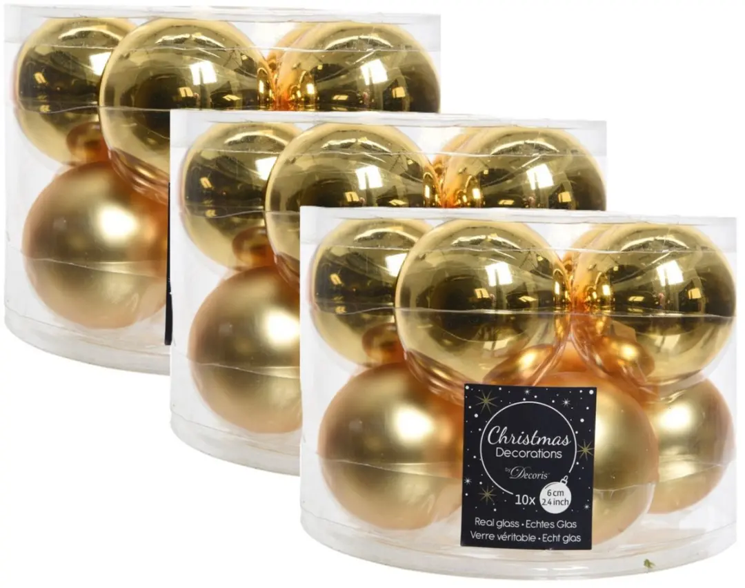 Decoris Kerstballen set