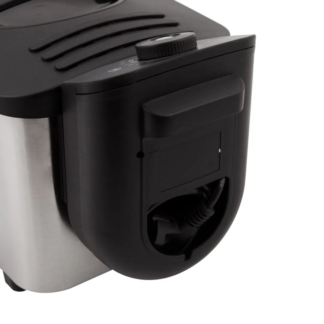 Inventum GF431S Frituurpan 3L - 2200W - RVS/Zwart
