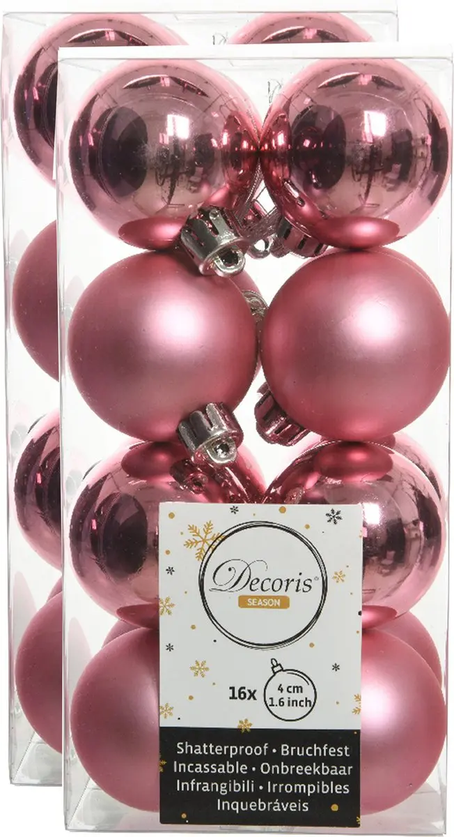 Decoris kleine kerstballen