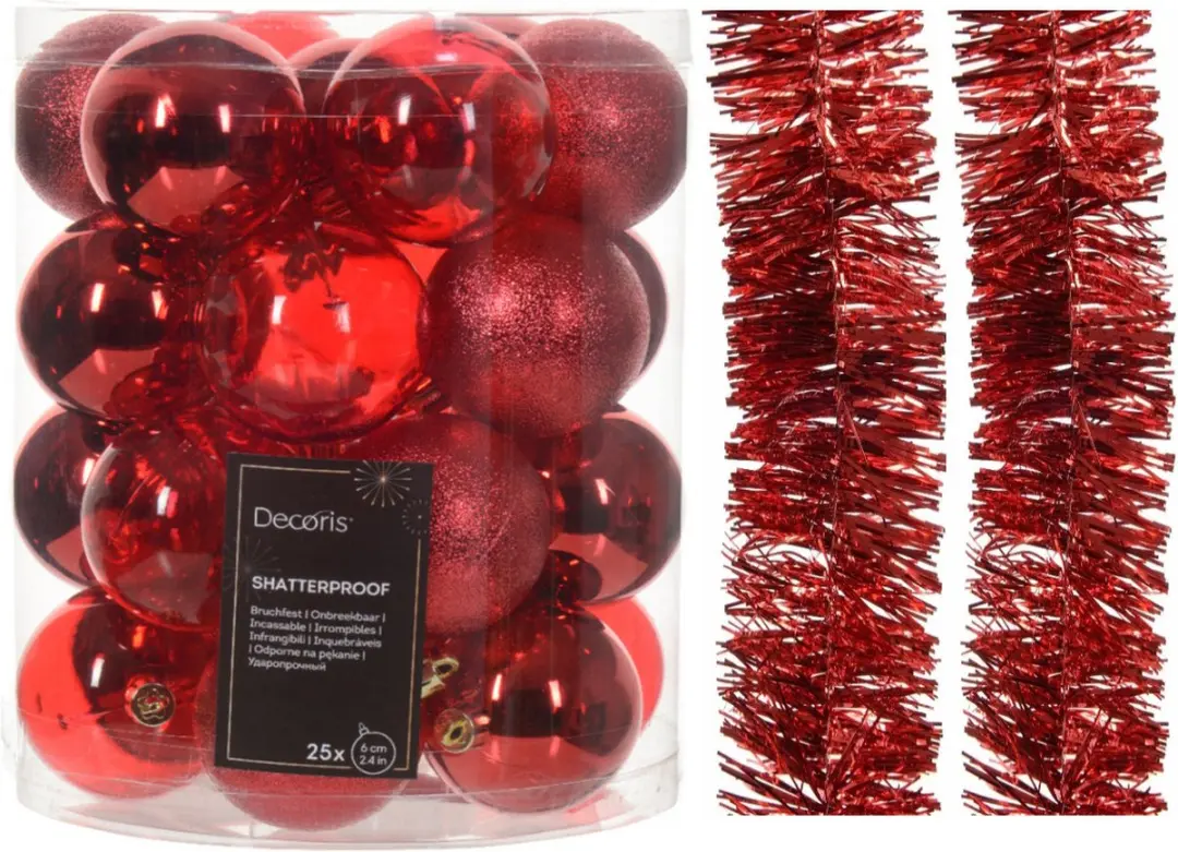 Kerstversiering set