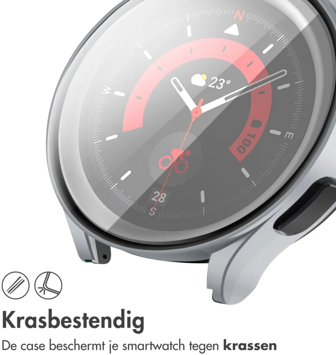 Imoshion Screen Protector Samsung Galaxy Watch 4 40mm - Zilver