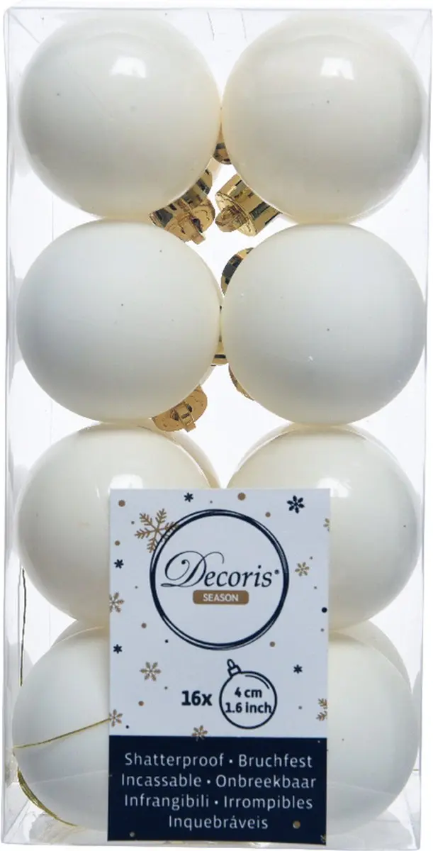 Decoris kleine kerstballen