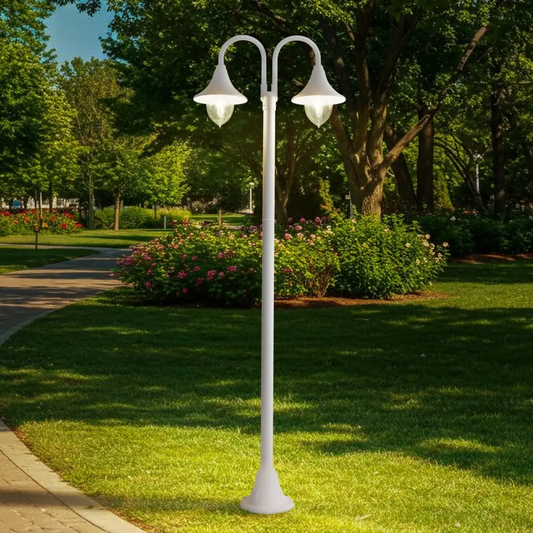 Lindby Madea Buitenlamp Lantaarn 2-lichts E27