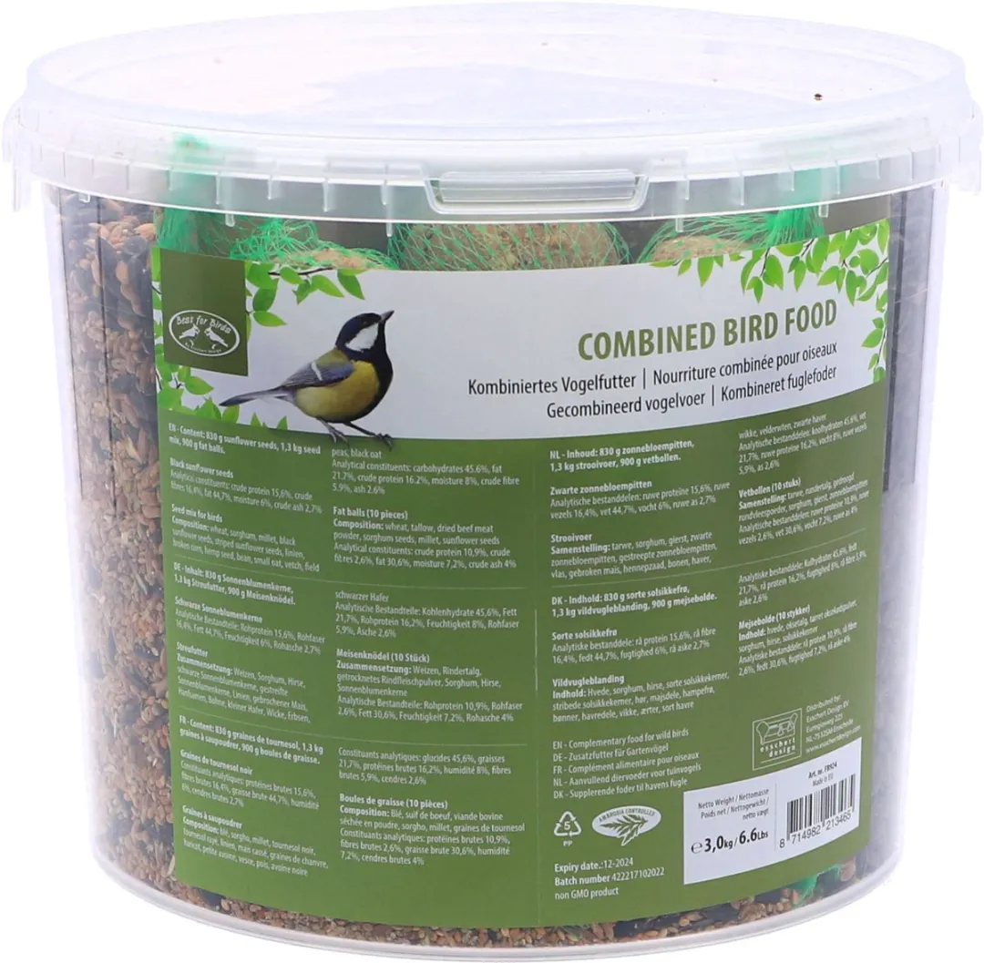 Westfalia Winter Voederset Vogels 3kg