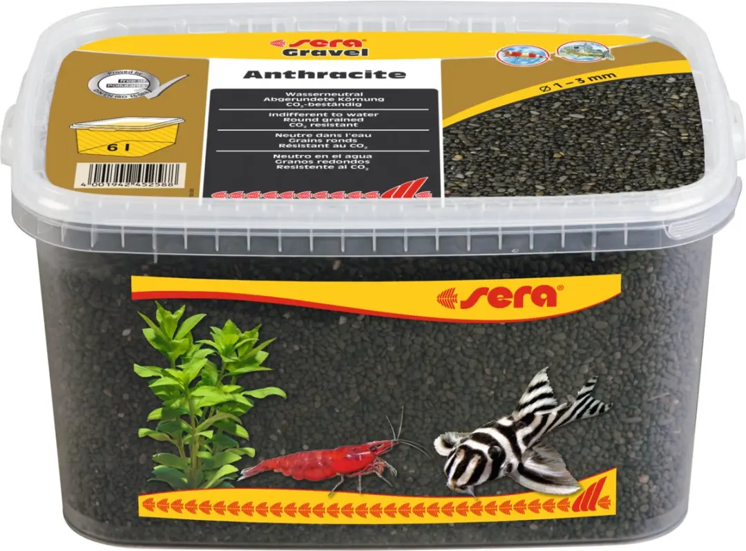 Sera Gravel Anthracite 1-3MM 6.000ML