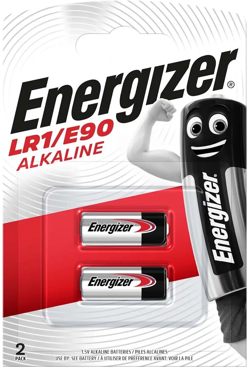 Energizer niet-oplaadbare batterijen Batterij Energizer E90/LR1/pak 2 - afbeelding 6 van 6