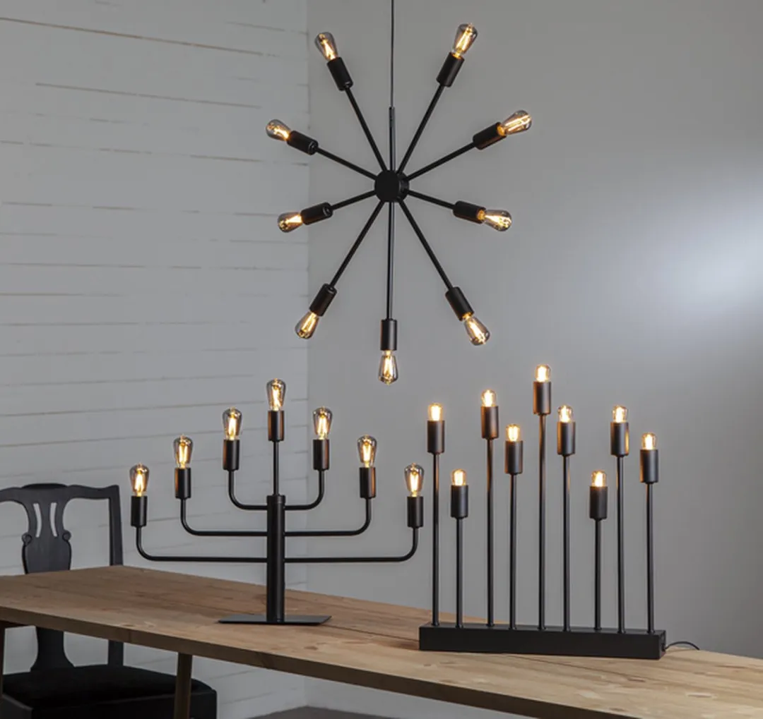 Star Trading Mini Lamp E14 1W Rookglas - Super Warm Wit