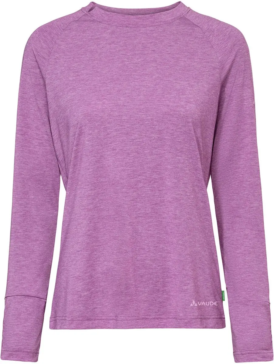 Vaude Skomer Ls Iii T-shirt Met Lange Mouwen Paars,Roze 40 Vrouw