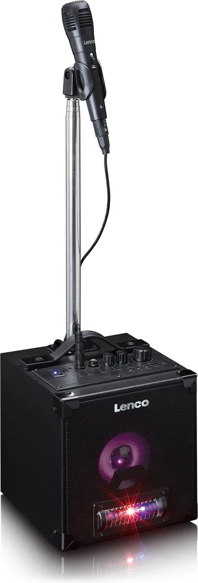 Lenco BTC-070BK Bluetooth Luidspreker - 8W - Zwart
