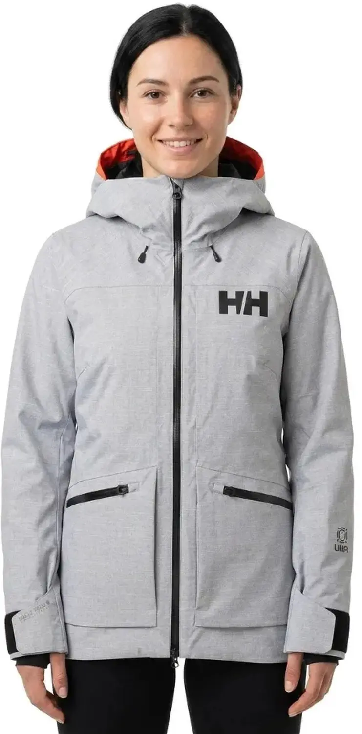 Helly Hansen Powderqueen 3.0 Jas Grijs S Vrouw