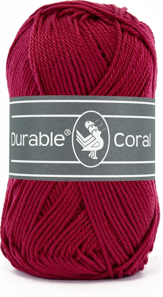 Durable Coral 222 Bordeaux Garen