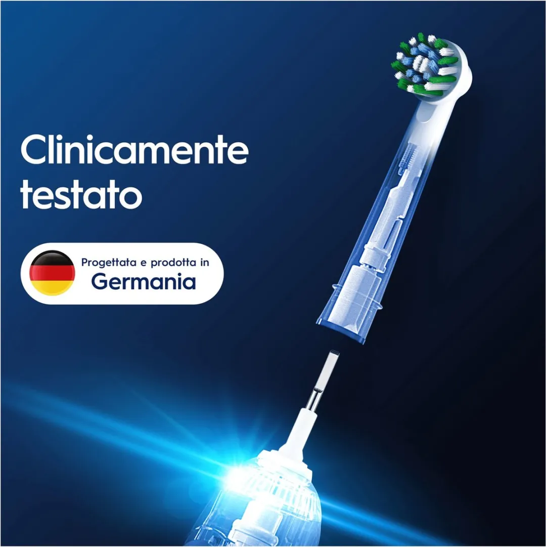 Oral-B Pro Cross Action Opzetborstels - 3 Stuks Wit