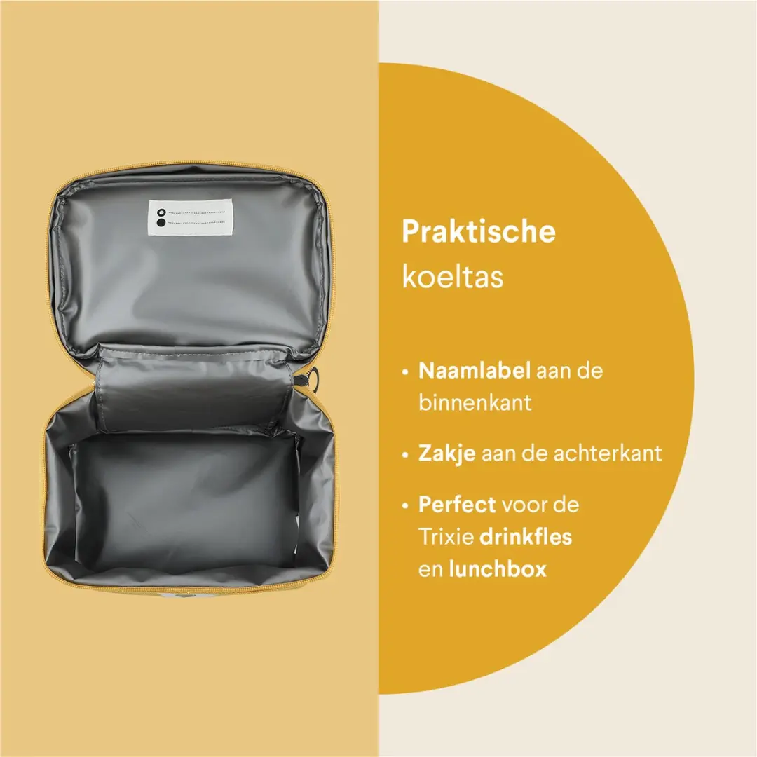 Trixie Mr. Lion Lunchtas 5,2L - Geel - afbeelding 6 van 6