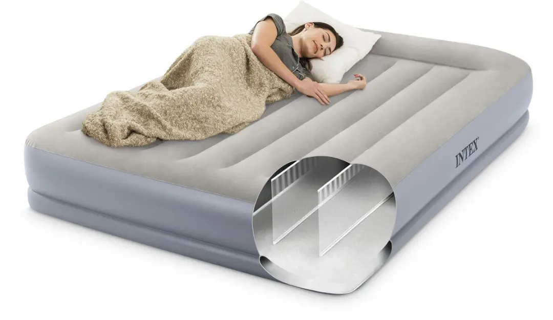 Intex Queen Pillow Rest Mid-Rise Luchtbed - 203x152x30cm - afbeelding 4 van 6