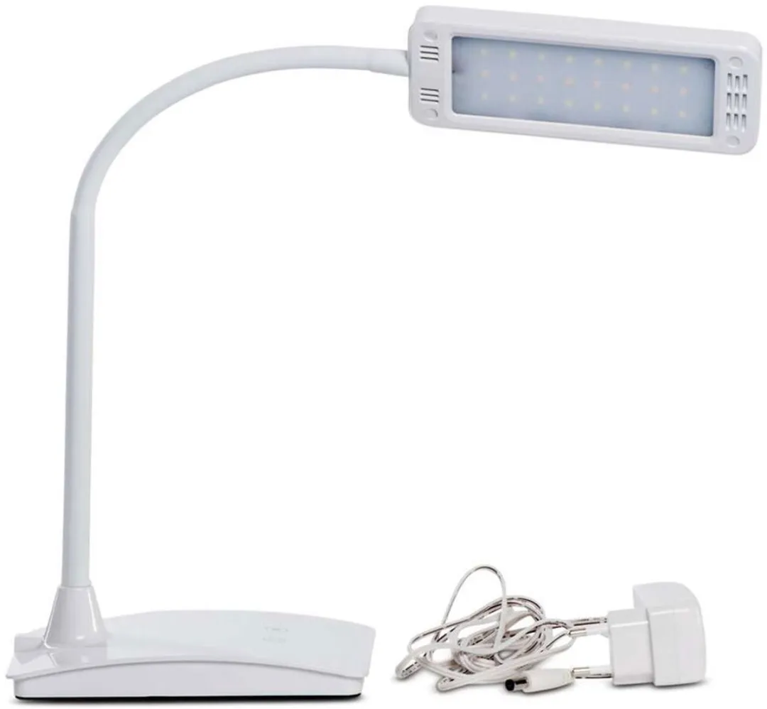 MAULpearly LED Bureaulamp Wit - Dimbaar - 5W