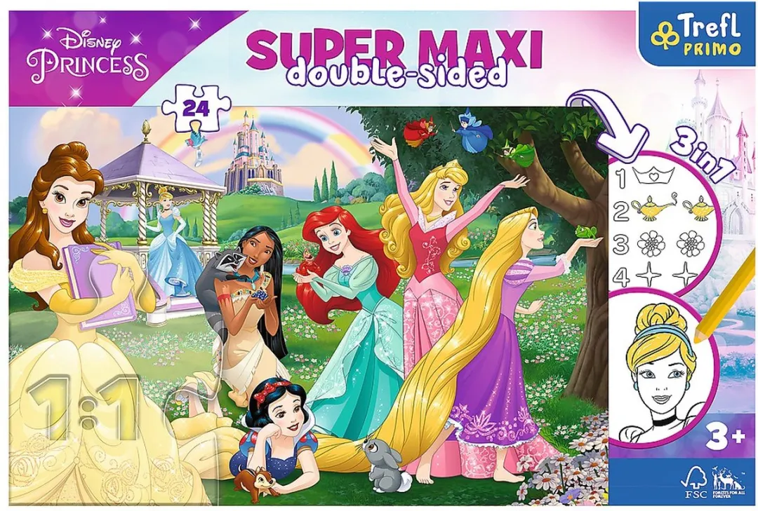 Trefl Disney Princessen Puzzel 24 Stuks