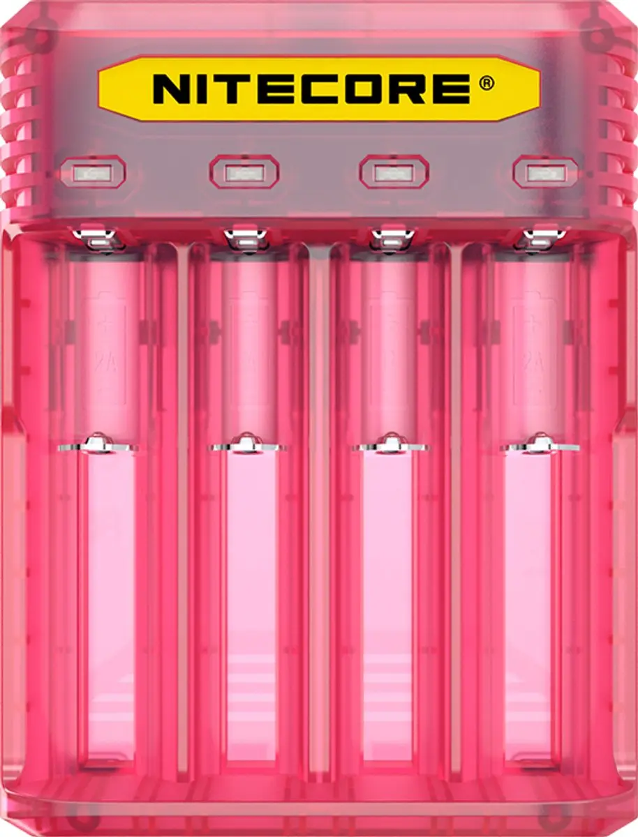 Nitecore Q4 Snellader Roze
