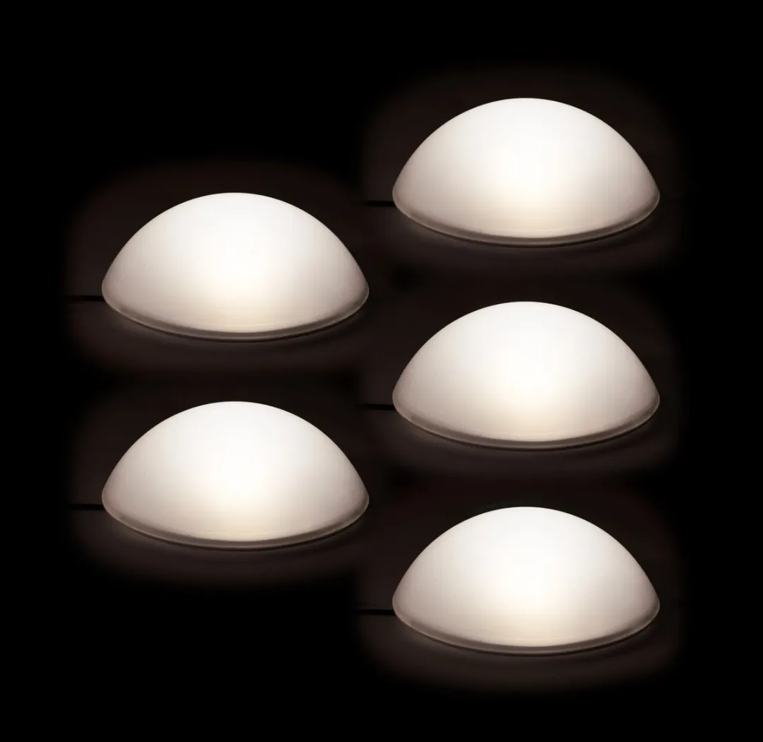 Anna's Collection Solar Tuinlampen Bollen 5x - Warm Wit - 15x15cm