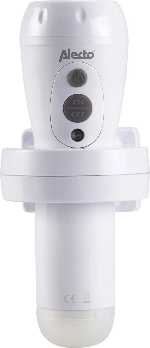 Alecto ATL-110 Oplaadbare LED Zaklamp - Wit - afbeelding 3 van 6