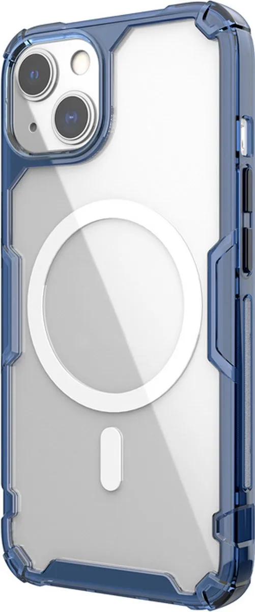 Nillkin Nature TPU PRO Hoes iPhone 13 - MagSafe - Blauw - afbeelding 6 van 6