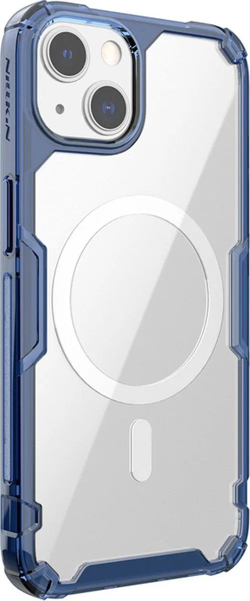 Nillkin Nature TPU PRO Hoes iPhone 13 - MagSafe - Blauw - afbeelding 4 van 6