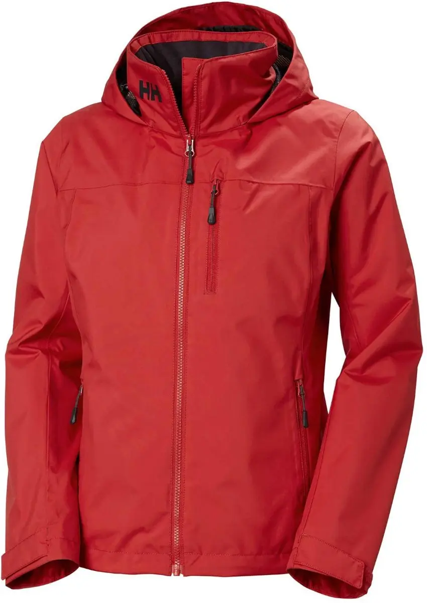 Helly Hansen Crew Hooded Midl 2.0 Jas Rood S Vrouw