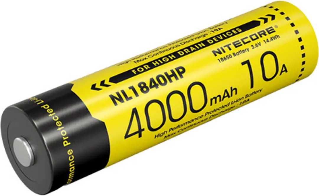 Nitecore NL1840HP 18650 Accu - 4000mAh - afbeelding 6 van 6