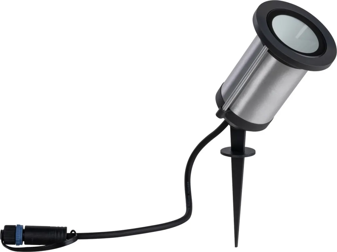 Paulmann Plug & Shine Classic Grondspot 53W - 3 Stuks - Antraciet