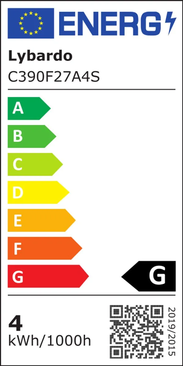 Lybardo E14 LED Kaarslamp 8-pack - 4W 2500K Warmwit - Amber