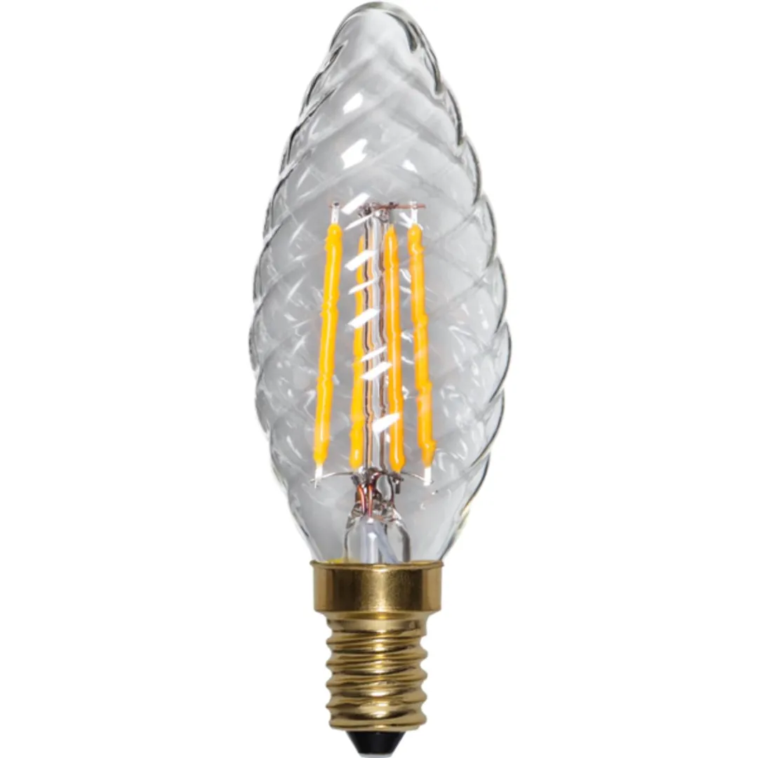 Star Trading Kaarslamp E14 4W Super Warm Wit - 5 Stuks