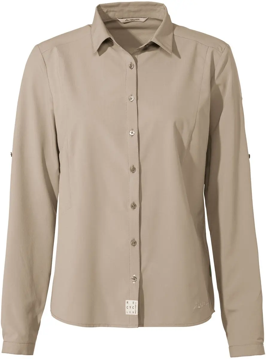 Vaude Rosemoor Iv Overhemd Met Lange Mouwen Beige 34 Vrouw