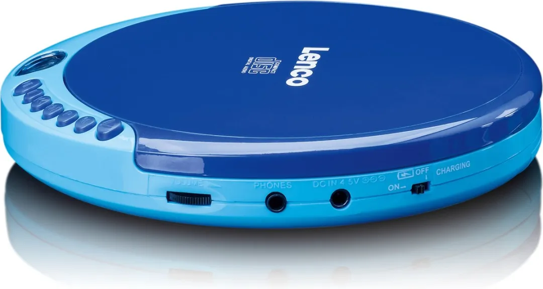Lenco CD-011BU Discman - Blauw