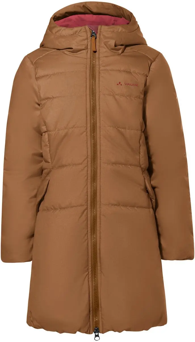 Vaude Greenfinch Iii Jas Bruin 122-128 cm Meisje