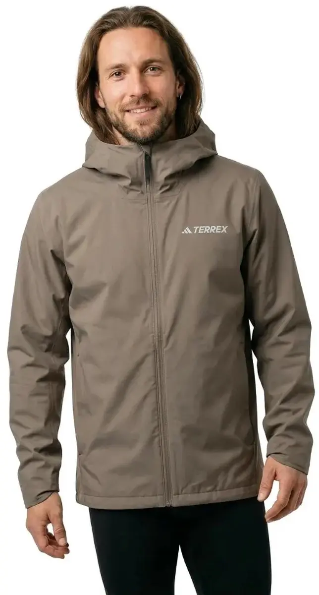 Adidas Multi Essentials 2l Regenjas Groen M Man