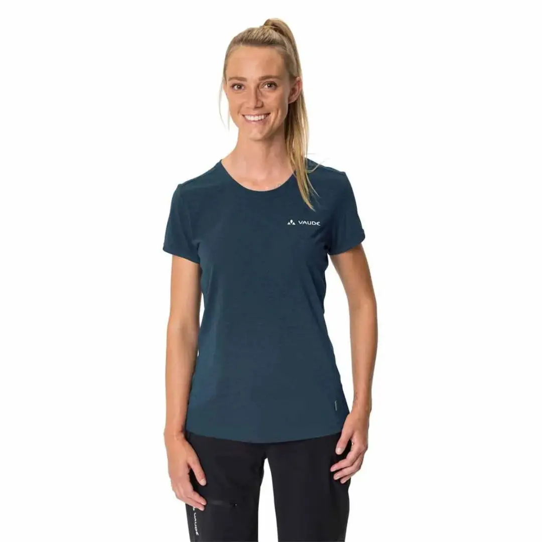 Vaude Sveit T-shirt Met Korte Mouwen Blauw 46 Vrouw