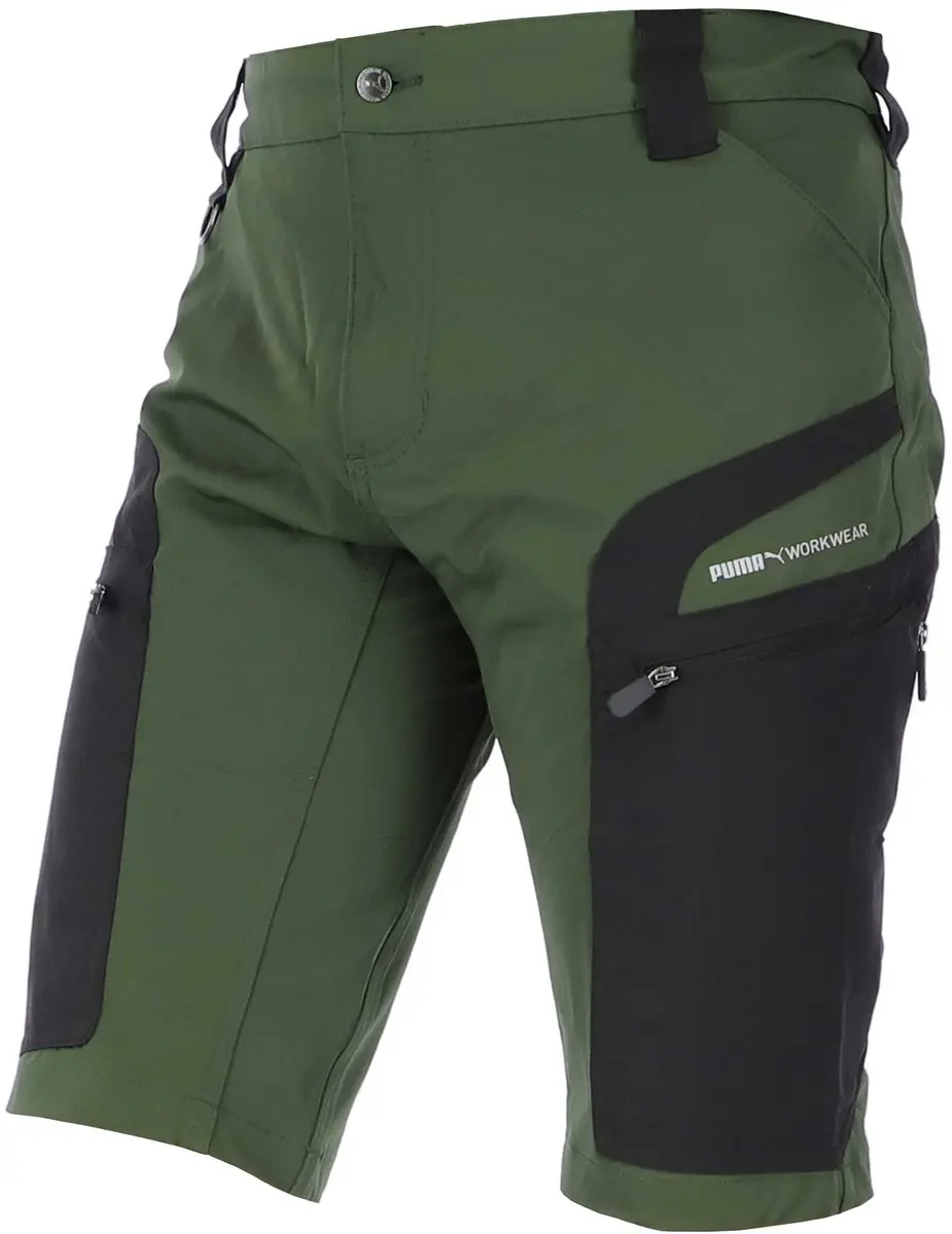 PUMA WORKWEAR PRO ONE ADVENTURE Shorts Oliv 5XL