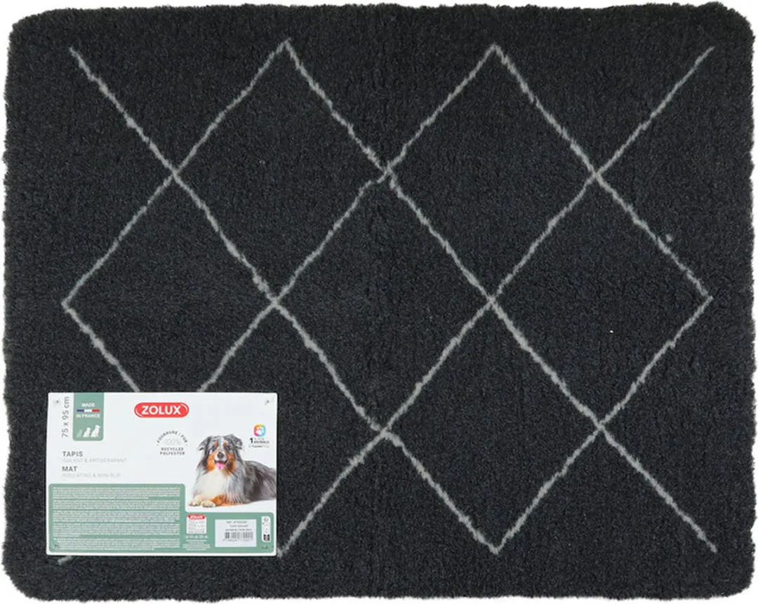 Zolux Berber Vetbed Gerecycled Grey - 75x95cm