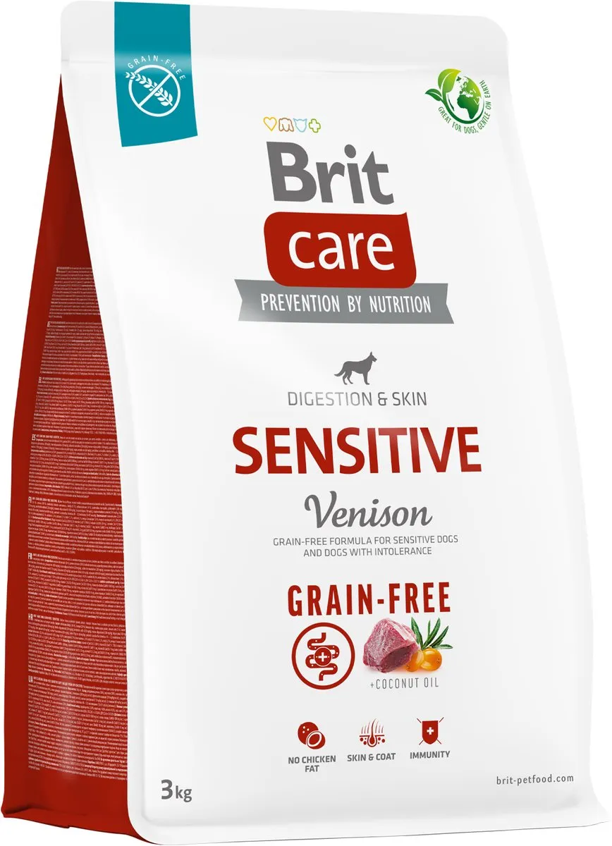 Brit Care Care Dog Grain-Free Sensitive Hert - 12 kg