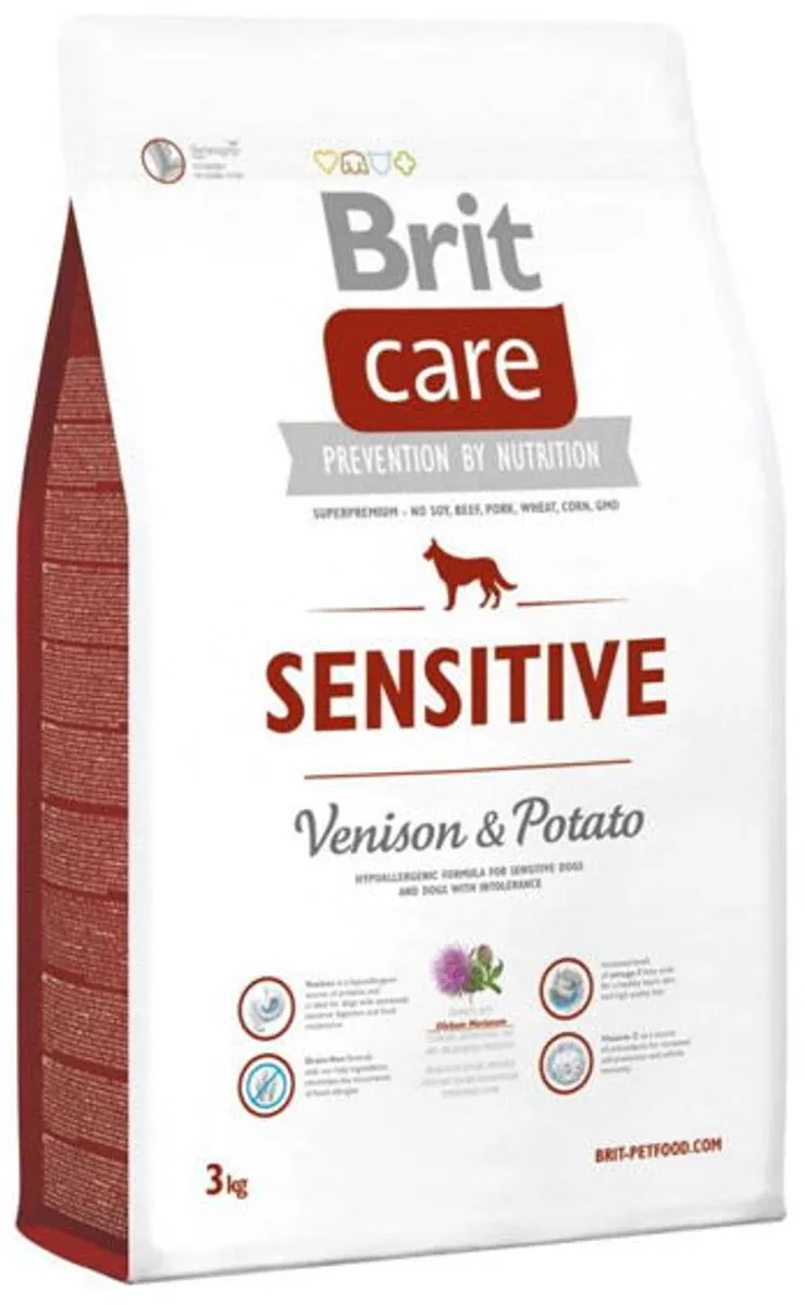 Brit Care Care Dog Grain-Free Sensitive Hert - 12 kg