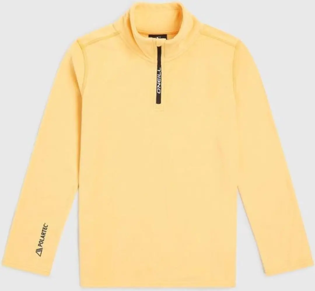 O´neill Jack´s Polartec 100 Fleece Met Halve Rits Geel 13-14 Years Meisje