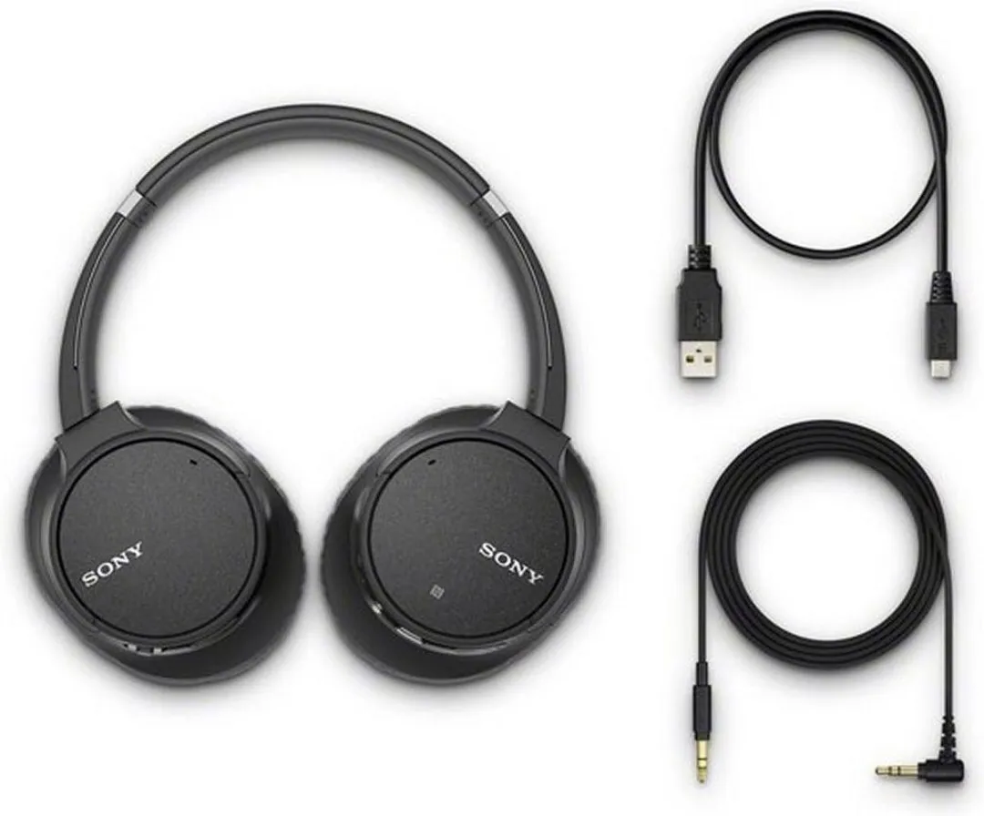 Sony WH-CH700N Draadloze Noise Cancelling Over-Oor Koptelefoon - Zwart
