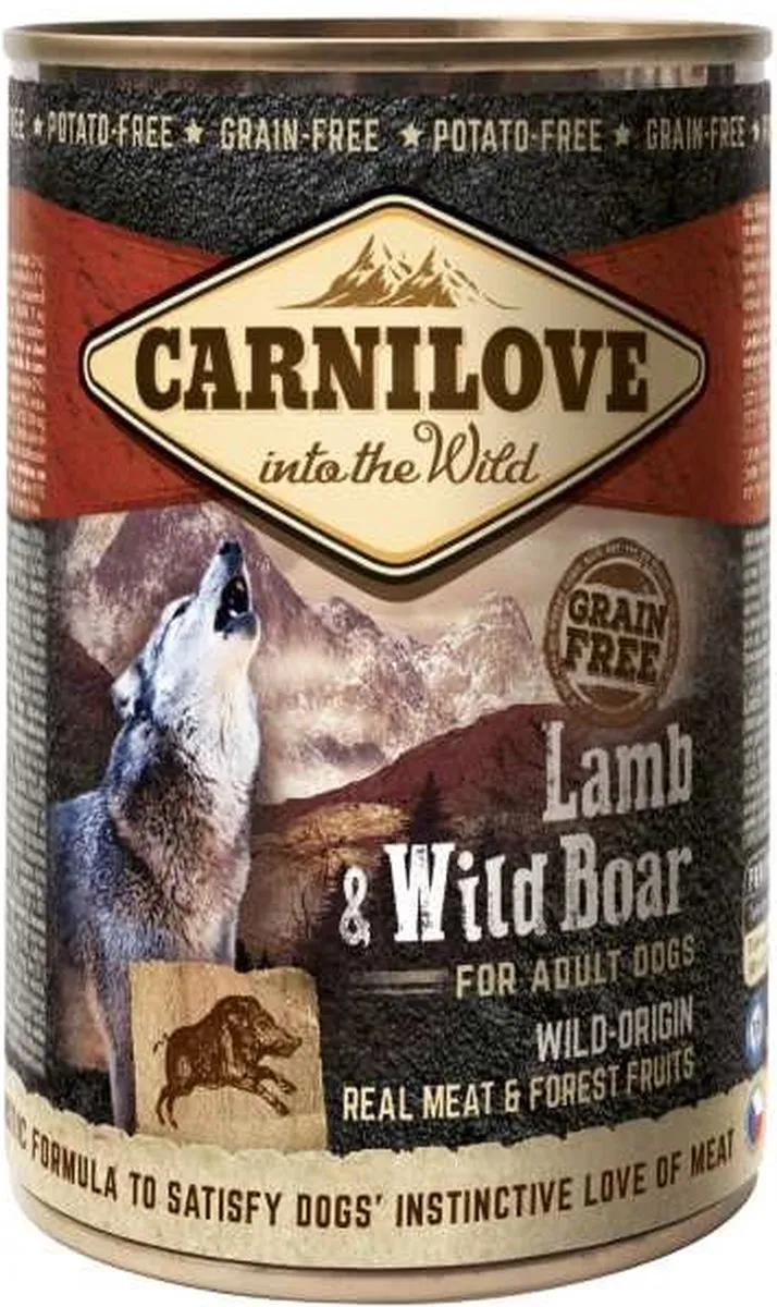 Carnilove Lam & Wild Zwijn Hondenvoer 400g