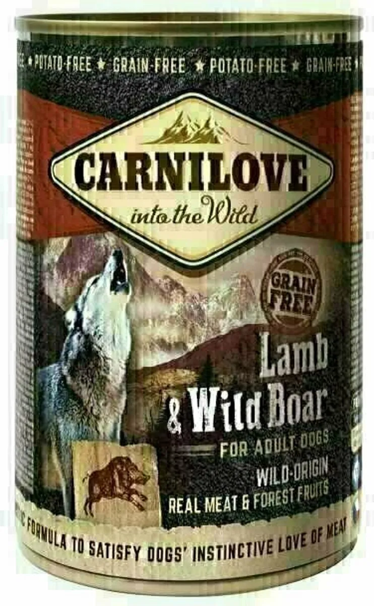 Carnilove Lam & Wild Zwijn Hondenvoer 400g