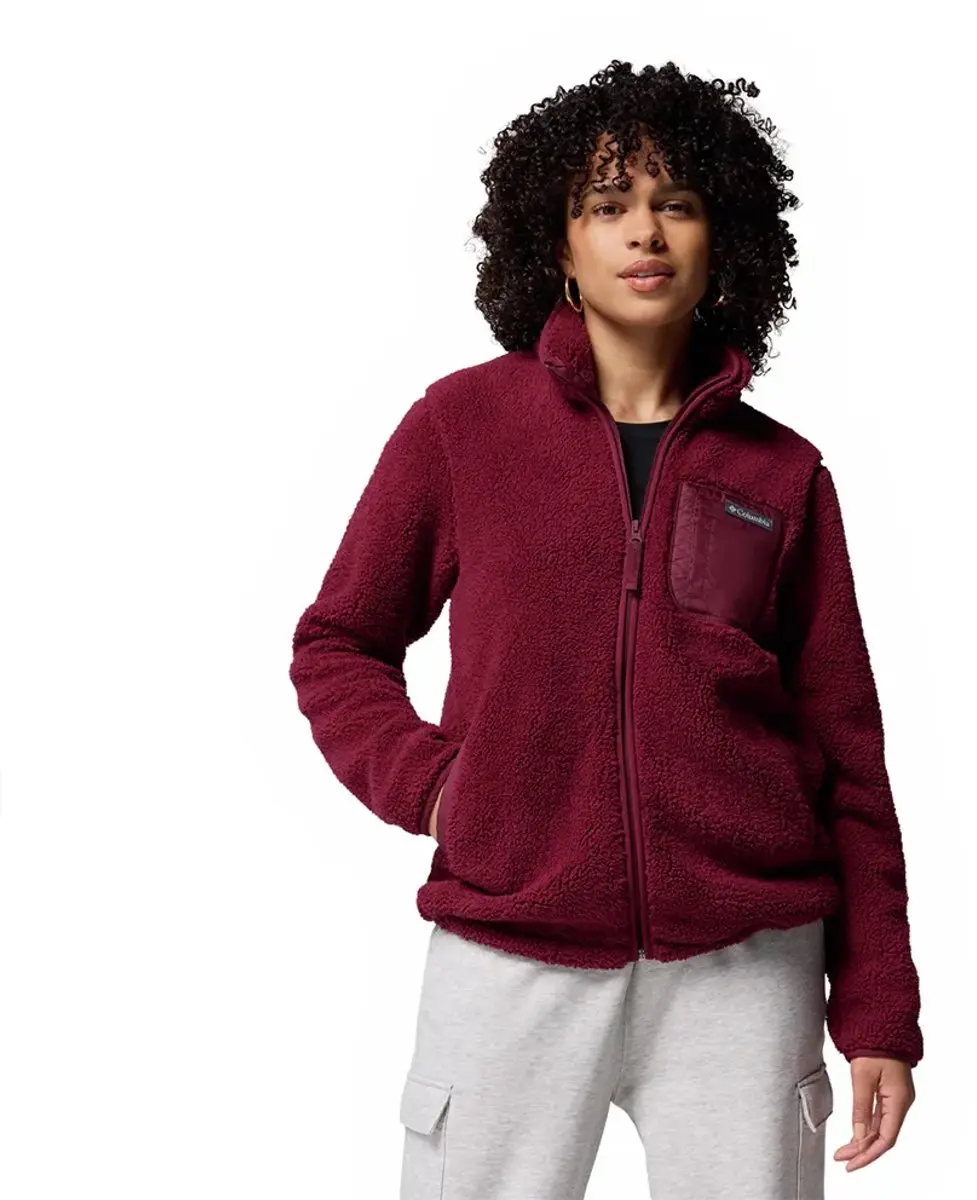 Columbia West Bend™ Ii Fleece Met Volledige Rits Rood L Vrouw
