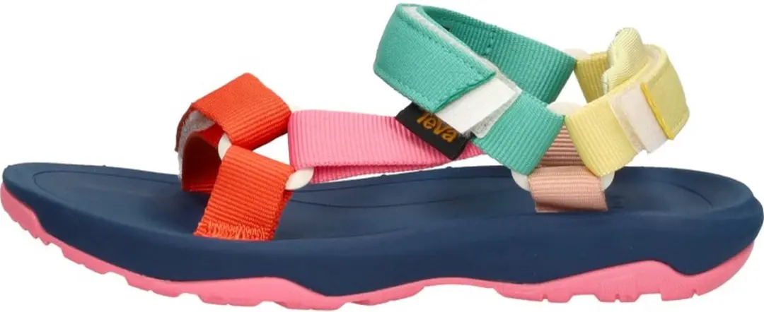 Teva T HURRICANE XLT 2 Unisex Sandalen - Roze/Blauw/Groen - Maat 20 - afbeelding 2 van 6