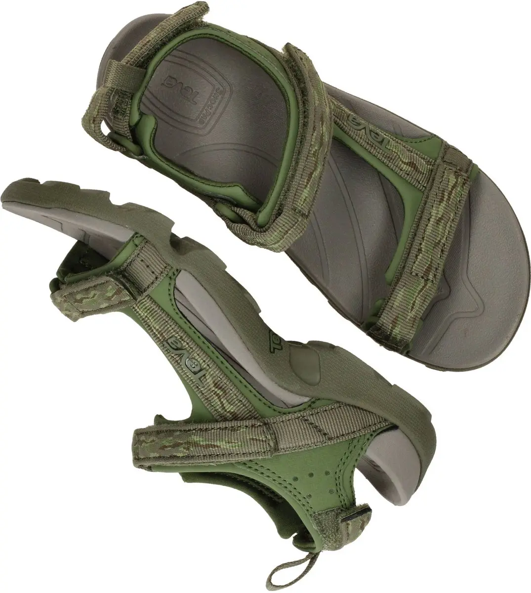 Teva Y Tanza Unisex Sandalen - Hydro Camo Pesto - afbeelding 4 van 6