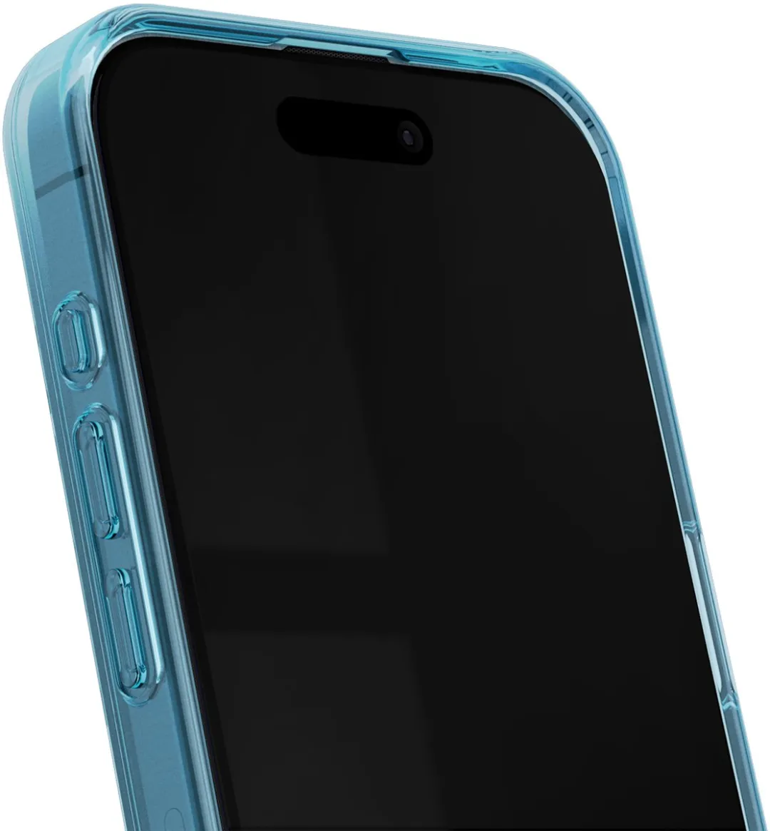 iDeal of Sweden iPhone 15 Pro Clear Case - Lichtblauw